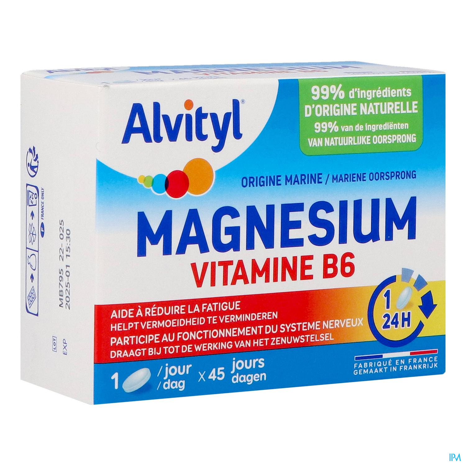 Mis gevaarlijk slachtoffers Alvityl Magnesiumvitamine B6 Comp 45 — Apotheek De Splenter Etikhove
